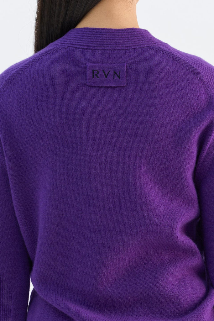 RVN Cardigan Cashmere Oversized Cardigan