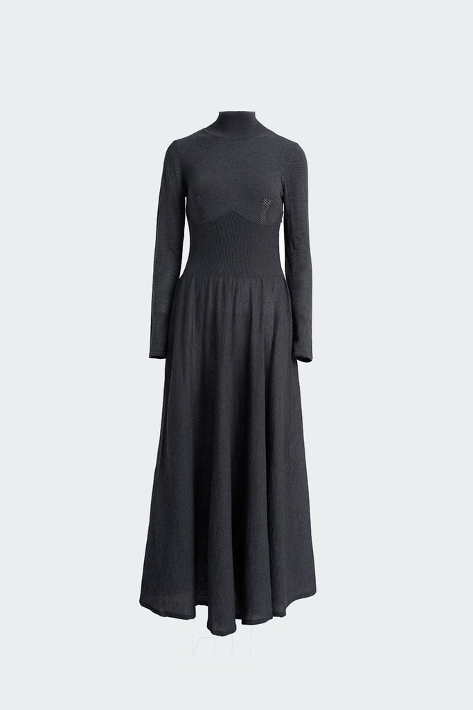 RVN Dress Reversible Bustier Knit Dress