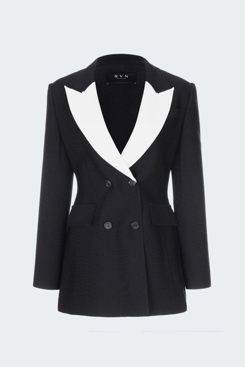 Tuxedo Double-Breasted Jacket – RVN