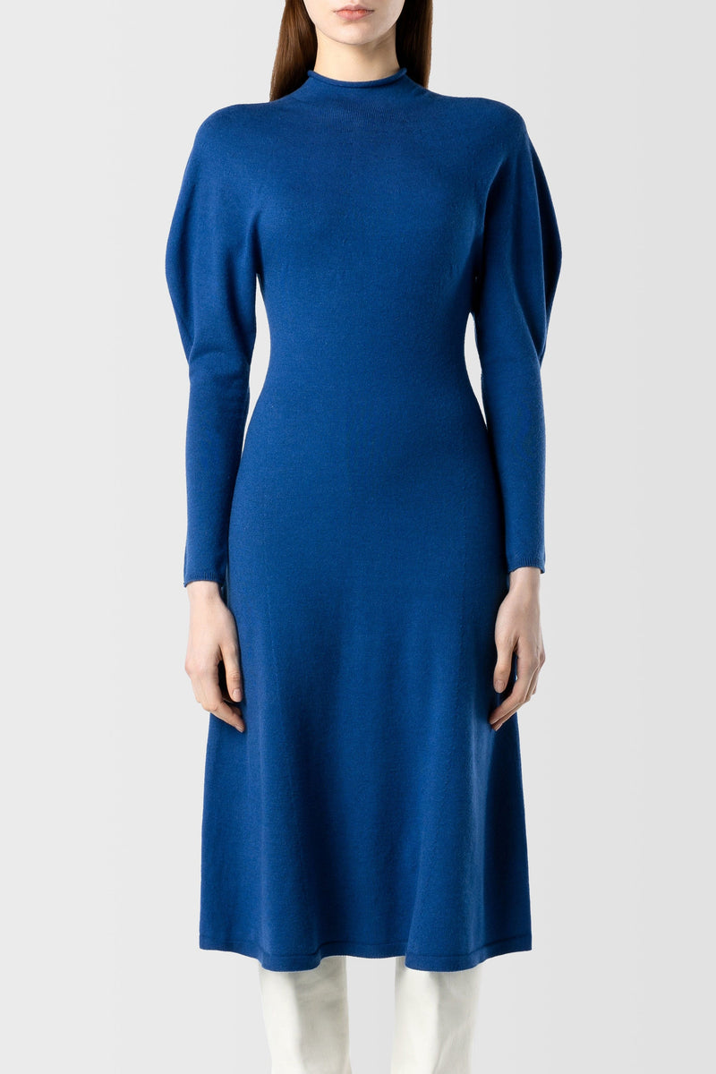 Seamless Turtleneck Dress(Blue) – RVN