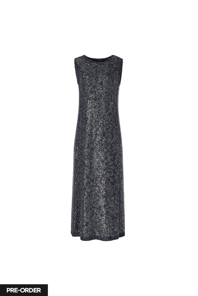 RVN Dress [PRE-ORDER] Sequins Jacquard Ankle Length Knit Dress