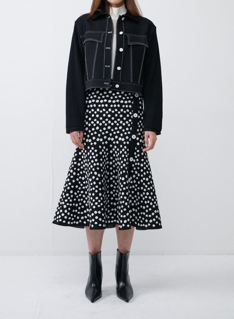 RVN Jacket Beacon Cropped Denim Jacket