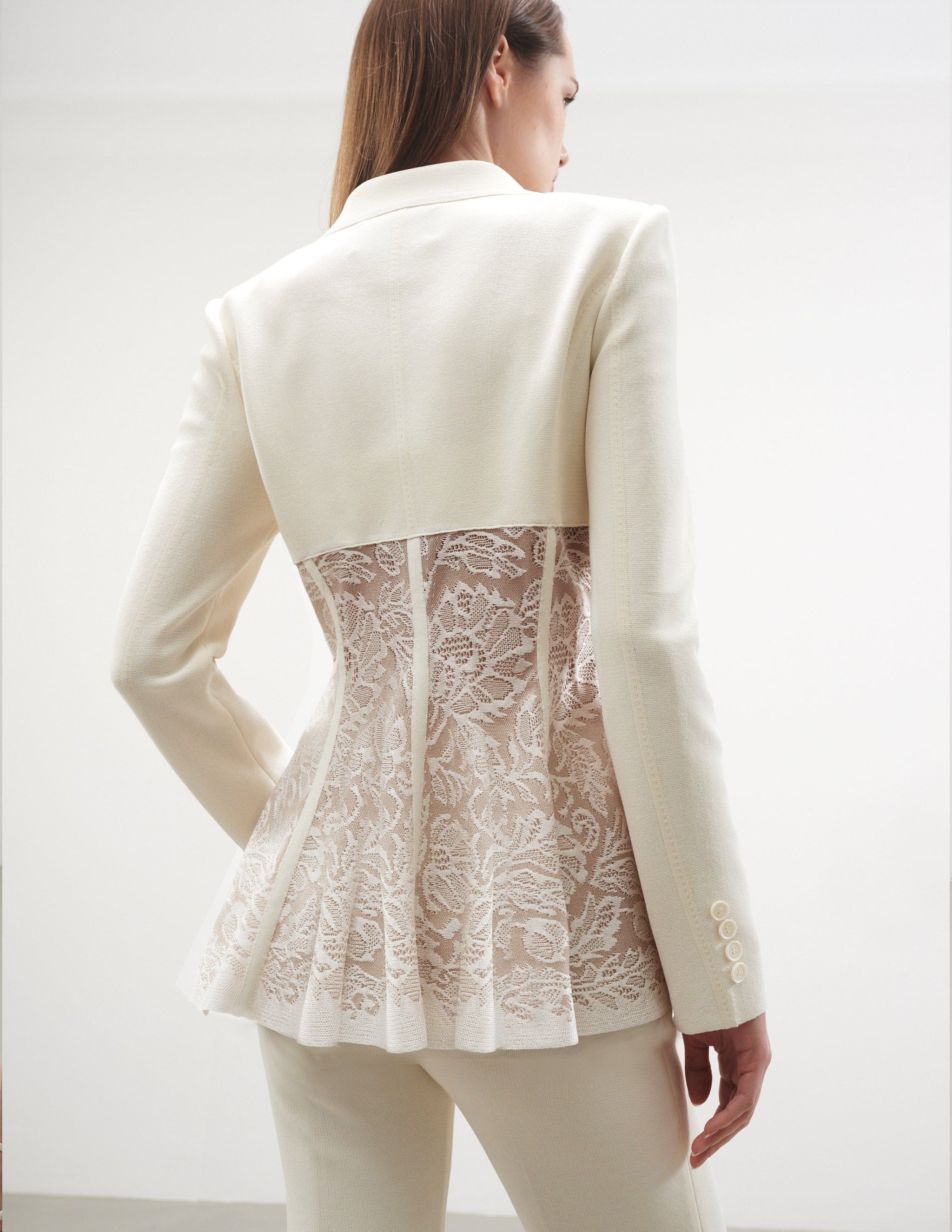 Taliah Lace Insert Jacket – RVN