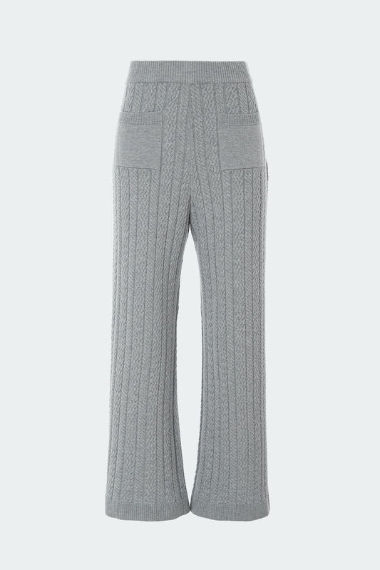 RVN Pants Cable Knit Pants