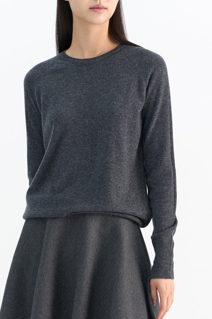RVN Pullover Cashmere Lace Knit Pullover