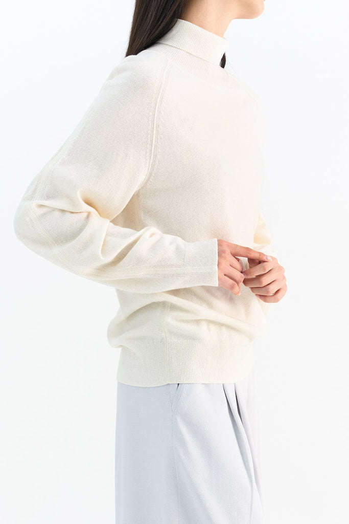 RVN Pullover Cashmere Turtleneck Sweater