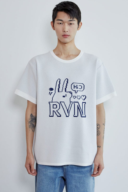 RVN Pullover L Jay Rabbit Oversized T-Shirts