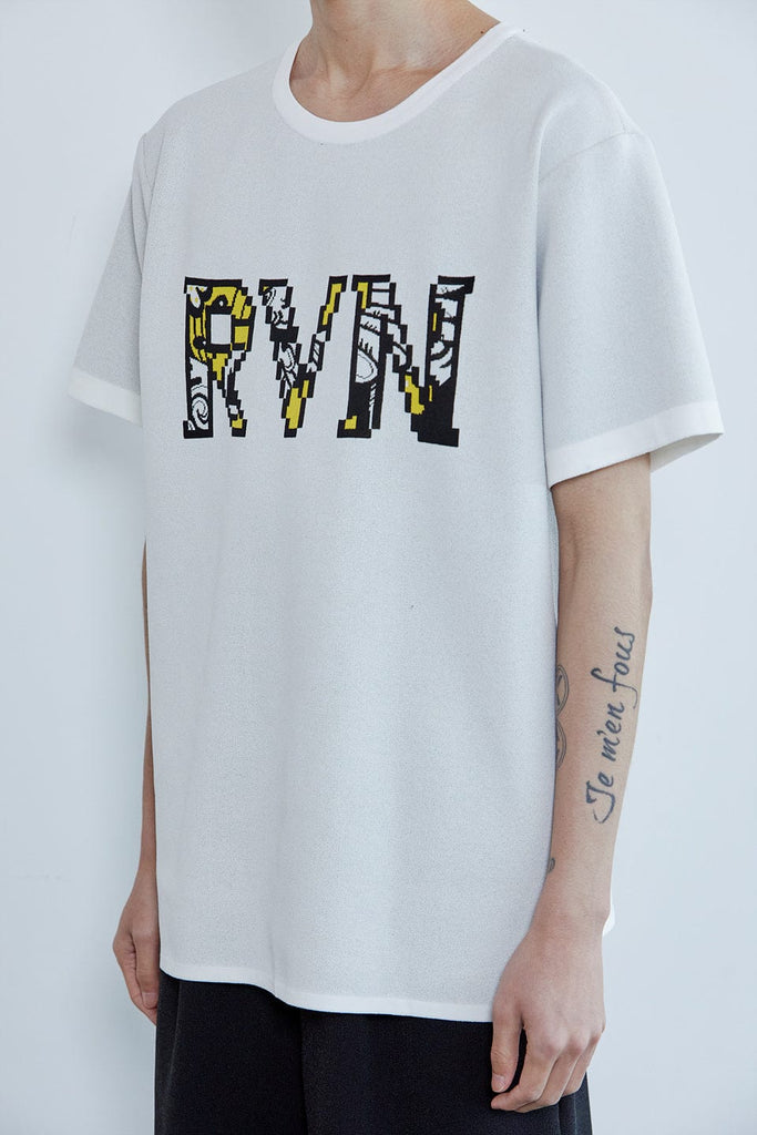 RVN Pullover L RVN Pixel Logo Oversized T-Shirts