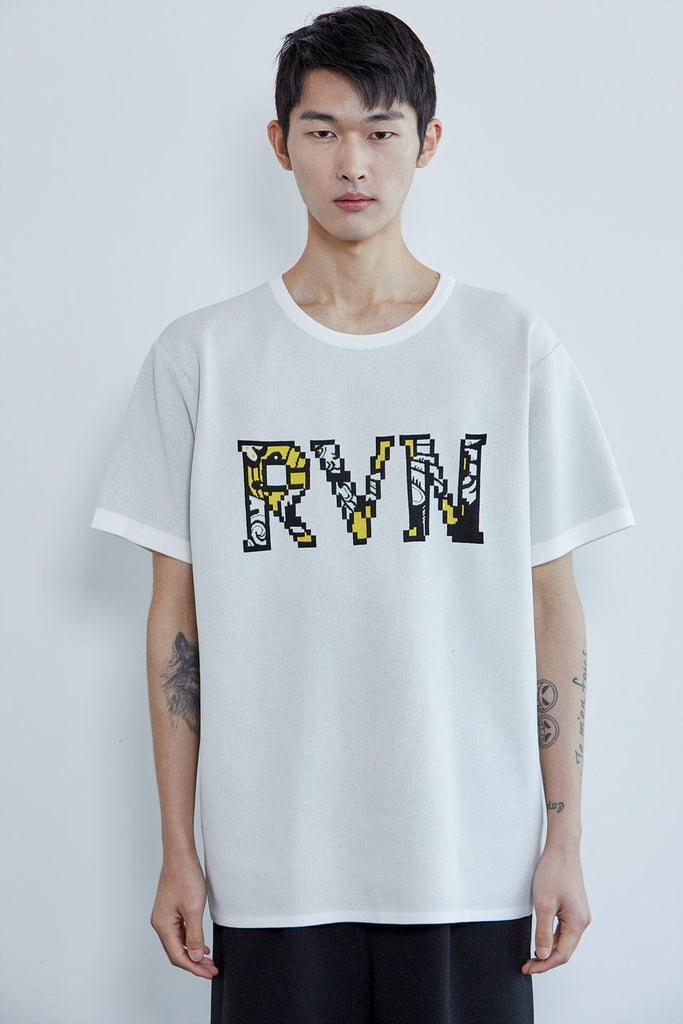 RVN Pullover L RVN Pixel Logo Oversized T-Shirts