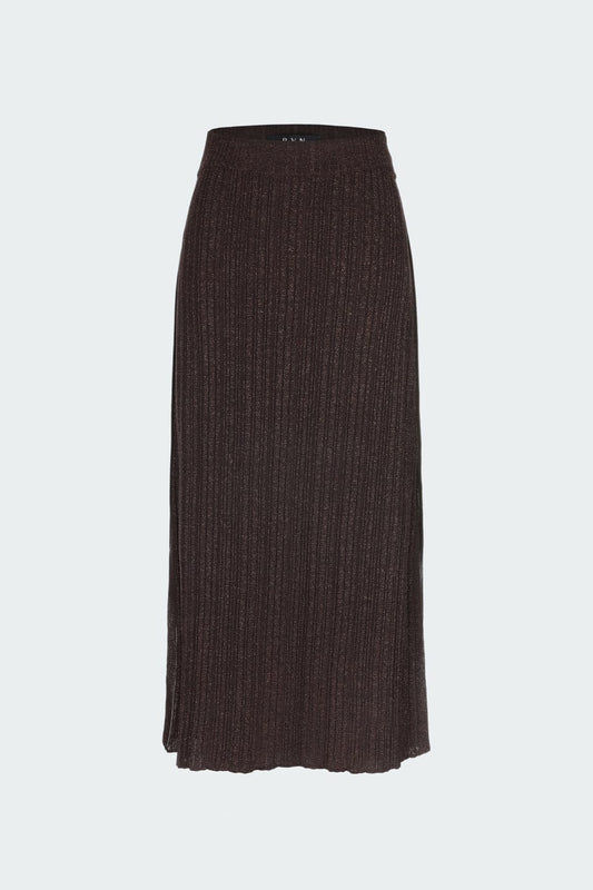 RVN Skirt Metallic Rib Skirt