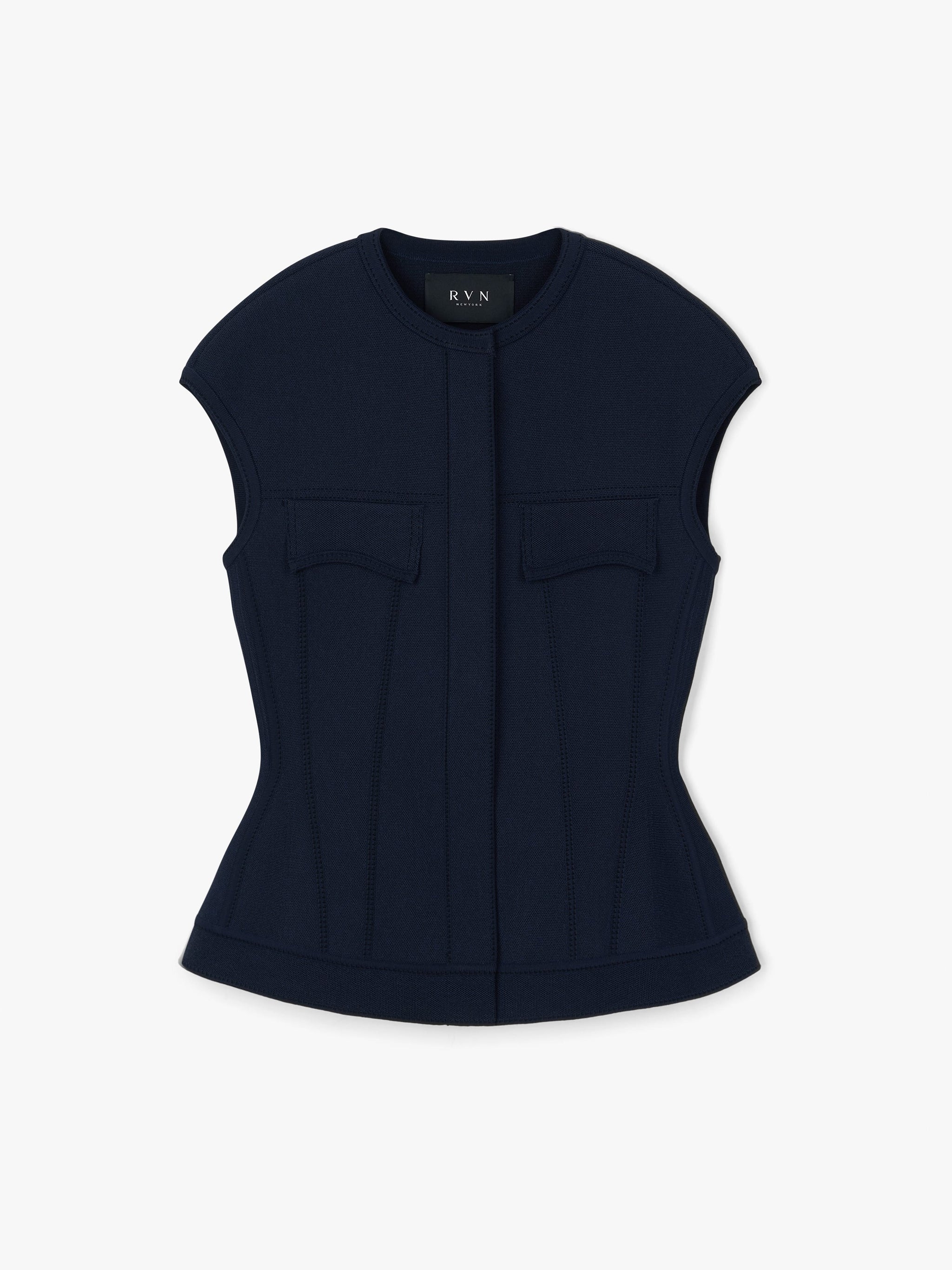 Stella Peplum Vest – RVN