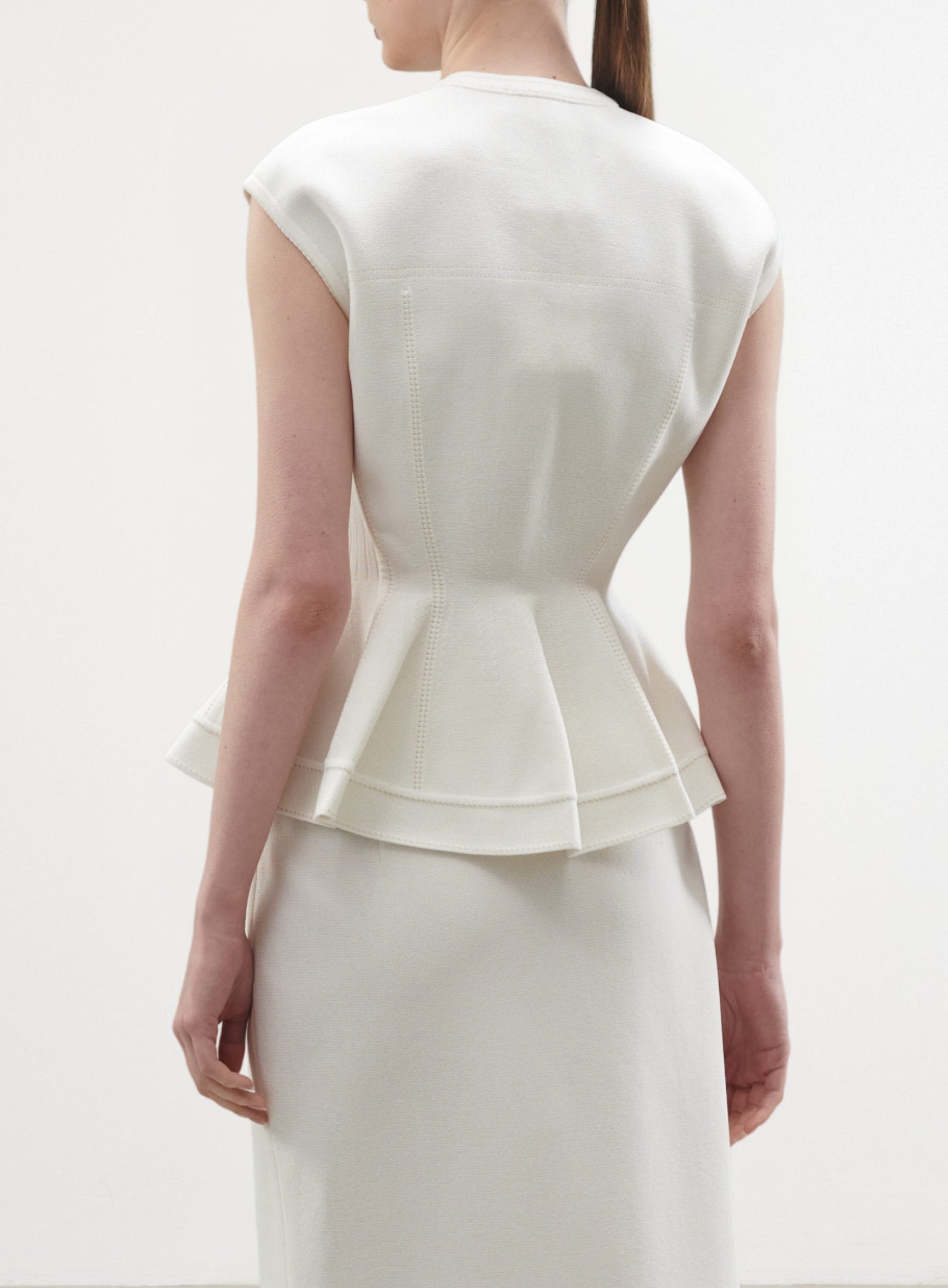 Stella Peplum Vest – RVN