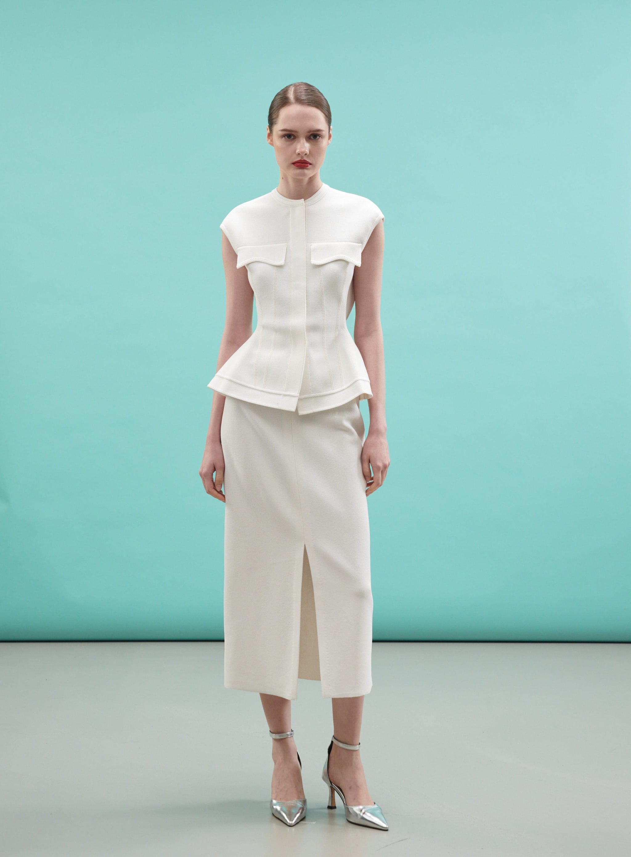 Stella Peplum Vest – RVN