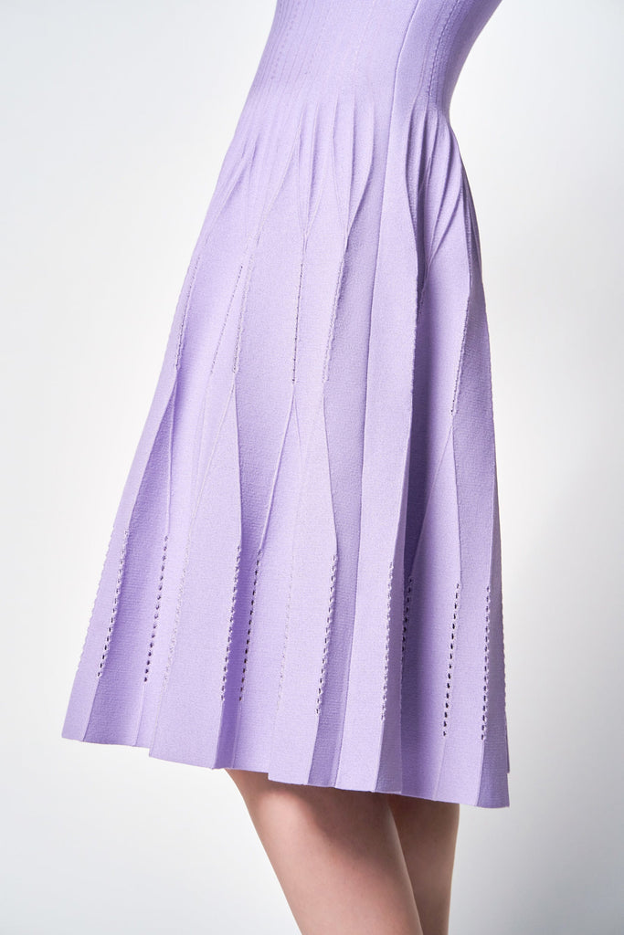 RVN Dress Origami Square Neck Dress