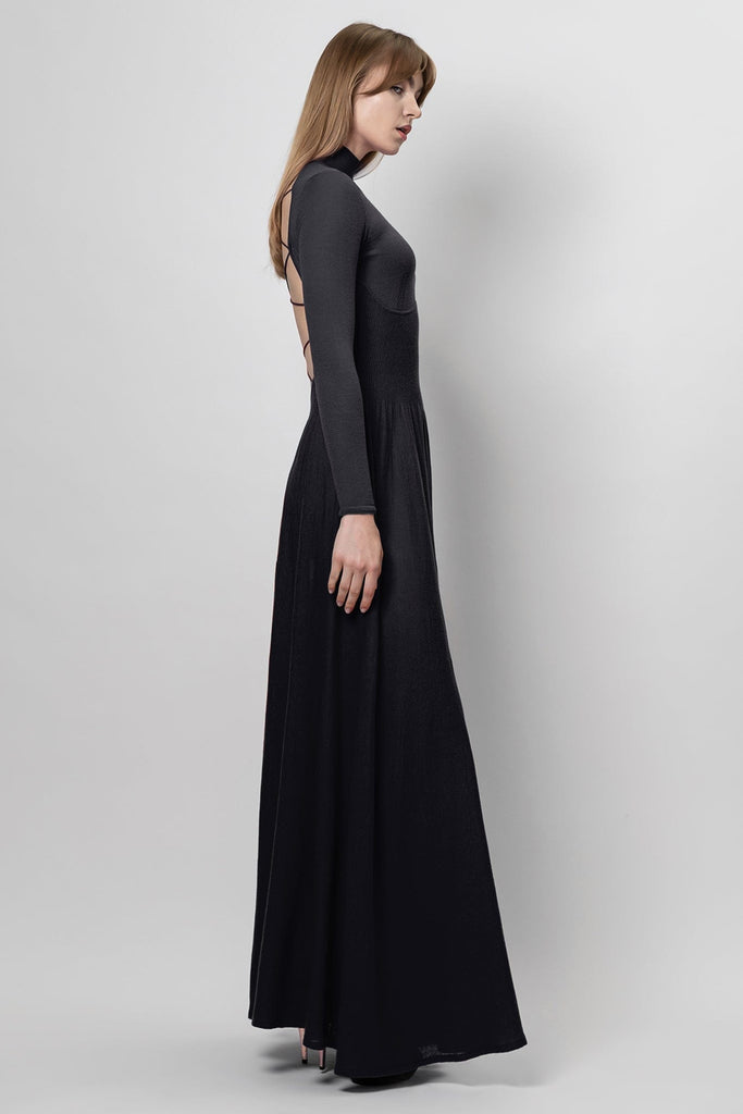 RVN Dress S Bustier Backless Dress