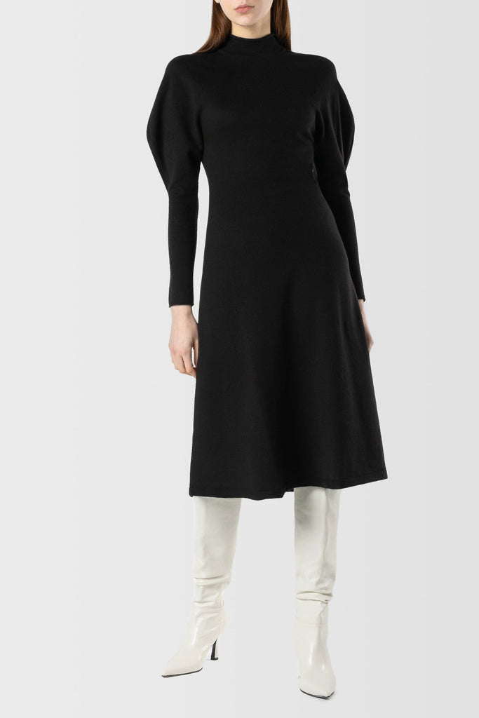 RVN Dress Seamless Turtleneck Dress