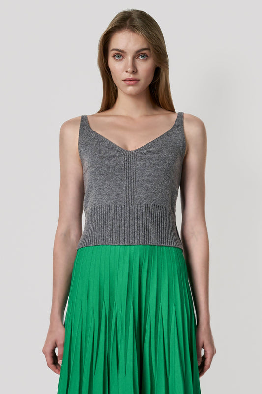 RVN Pullover Cashmere V-Neck Camisole