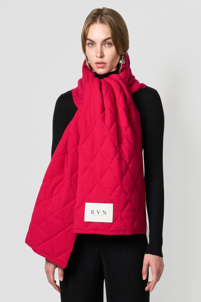 RVN Shawl One Wool Quilted Shawl